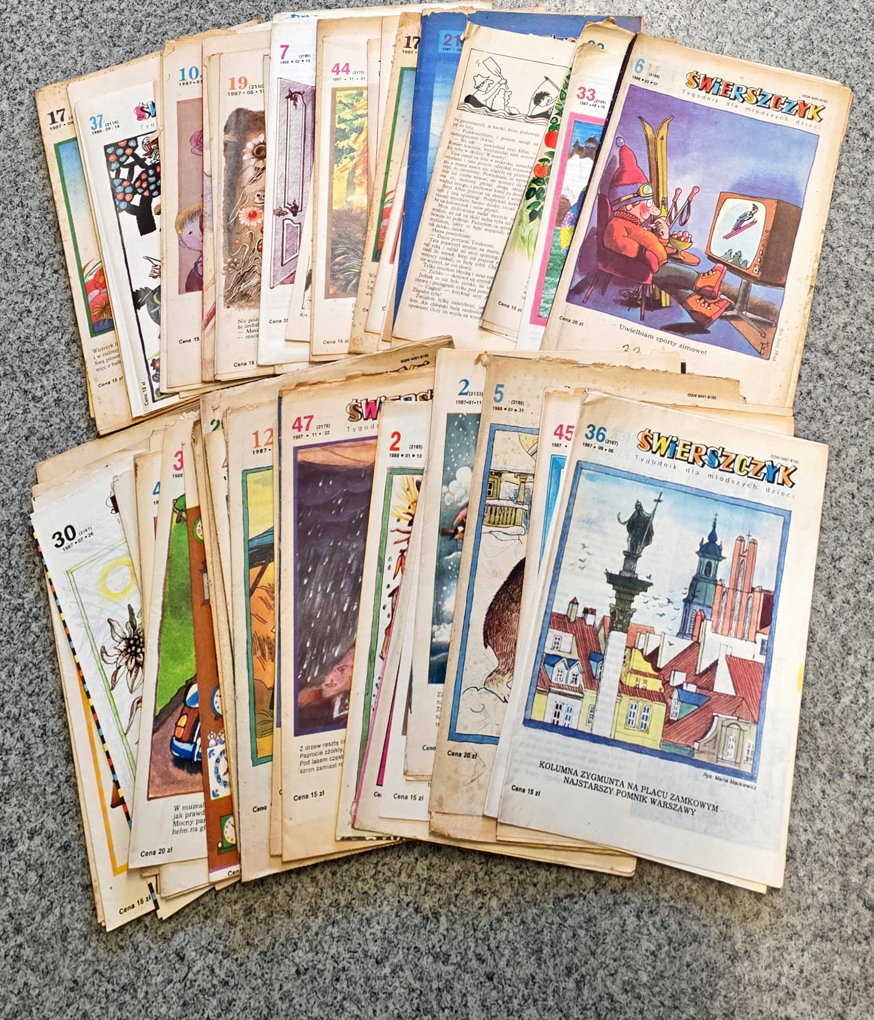 ŚWIERSZCZYK TYGODNIK DLA NAJMŁODSZYCH 50 NUMERÓW