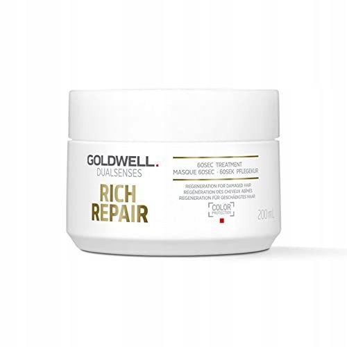 Goldwell Maska Pro Suché A Poškozené Vlasy Dualsenses Rich Repair (60SEKUNDOVÁ Kúra)