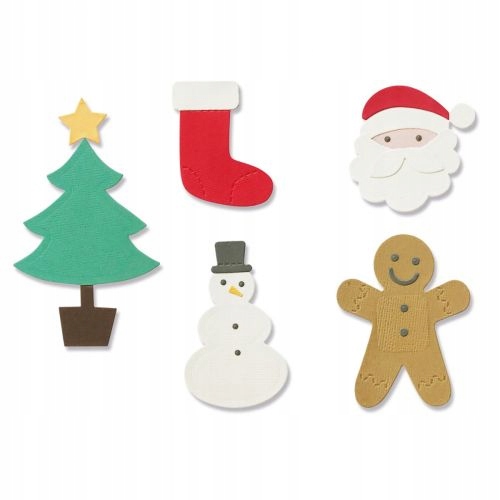 Vykrajovátka Sizzix Basic Christmas Shapes 665336