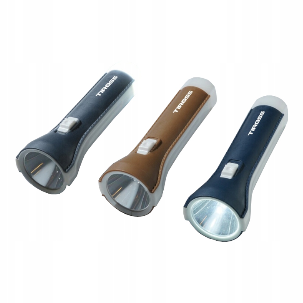 Latarka LED klasyczna ręczna 2xAA R6 1W 2 tryby latarka lampka Kod producenta 2205