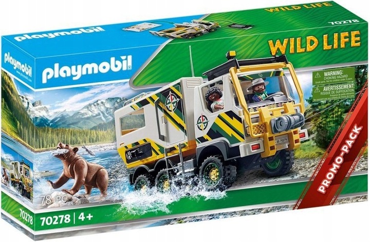Klocki Playmobil 70278 Pojazd na wyprawy badawcze
