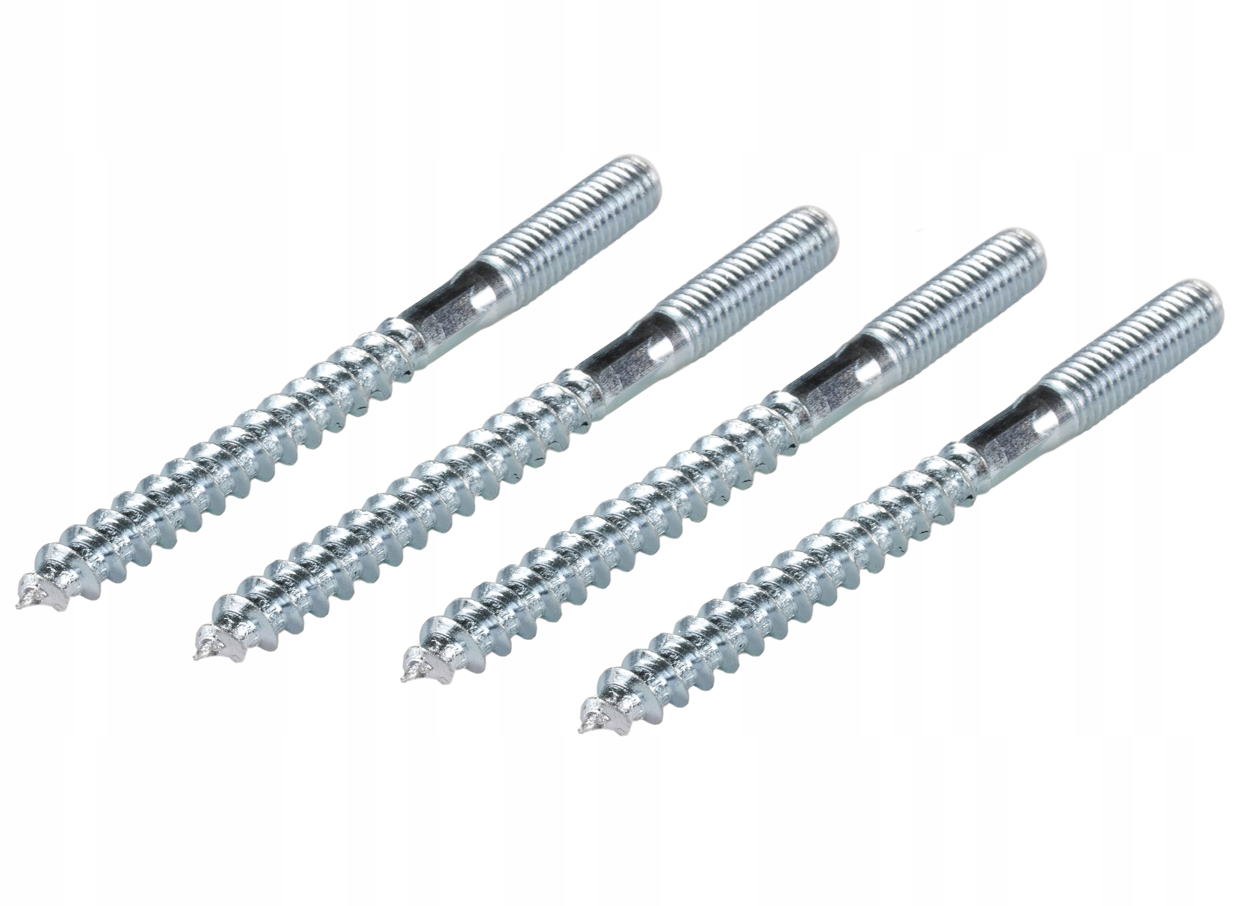 

100x Szpilka dwustronna drewno metal 8x70 mm torx