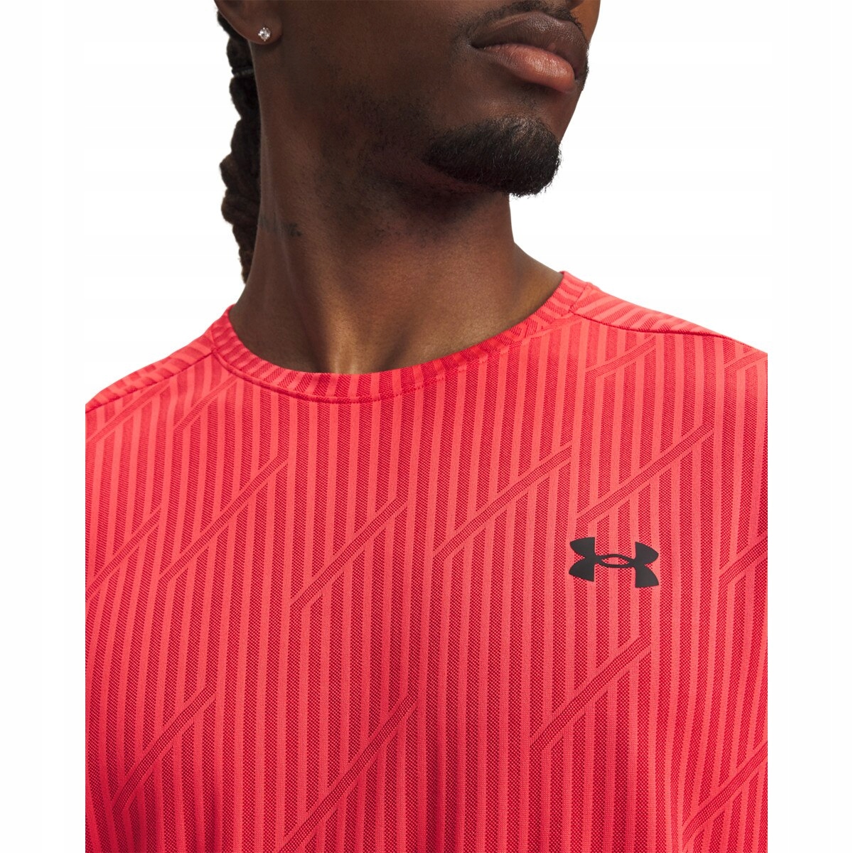 Under Armour Pánské tričko Under Armour Ua Tech Vent Jacquard-RED