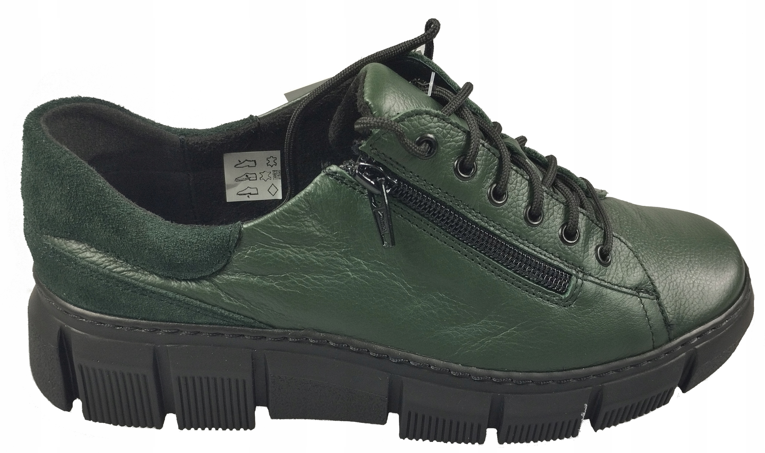 Wasak Polobotky 0663 Zelený Hrášek vel. 37