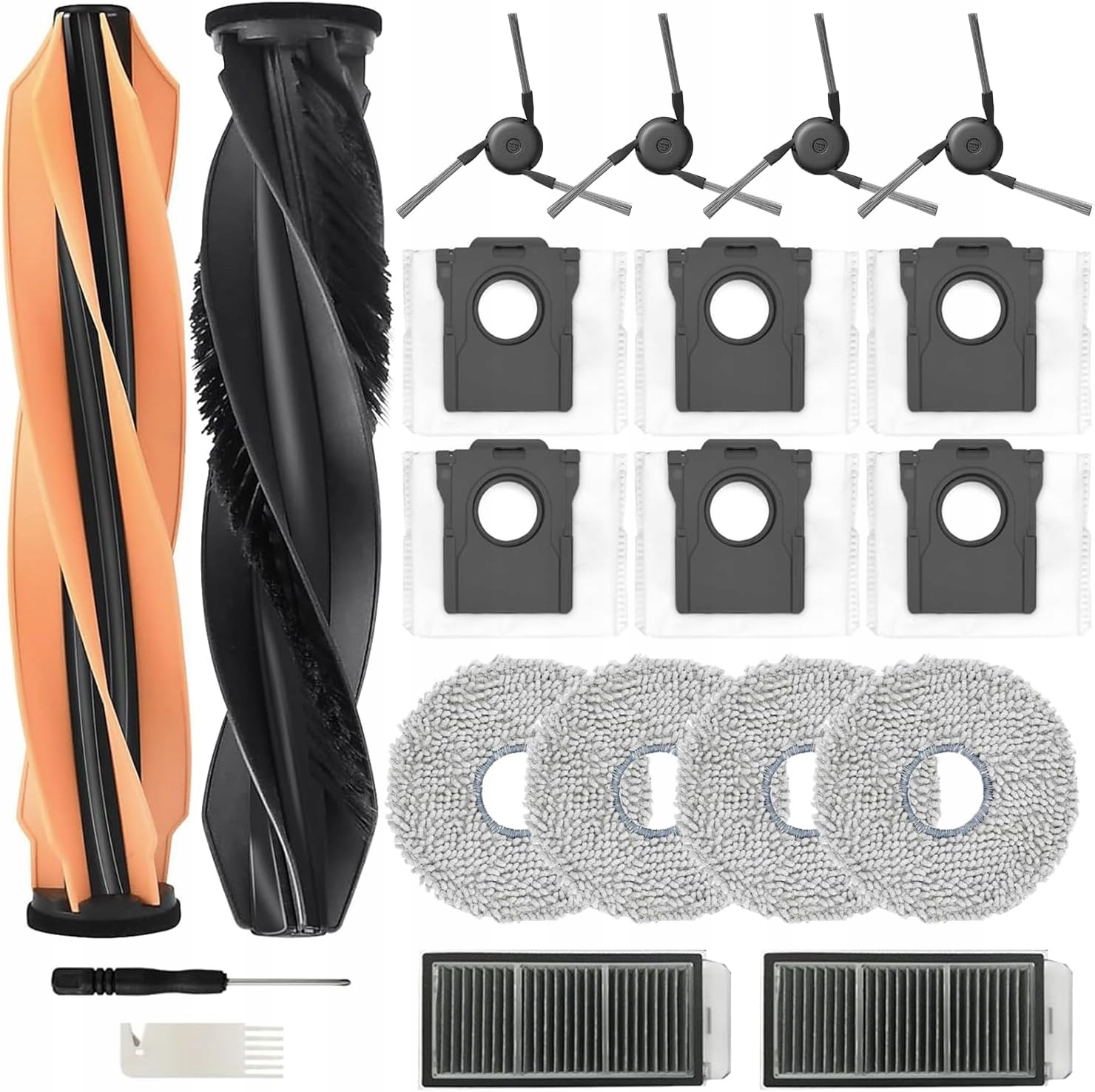 Sada Příslušenství Pro Dreame X50 Ultra Complete L50 Pro Ultra Kartáčové Sáčky