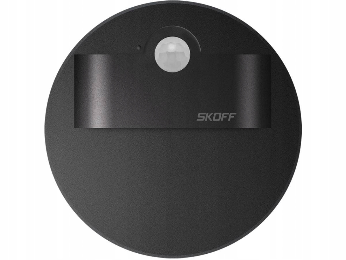 Led svietidlo Čierne 2,4W 3000K Rueda Short Pir Skoff