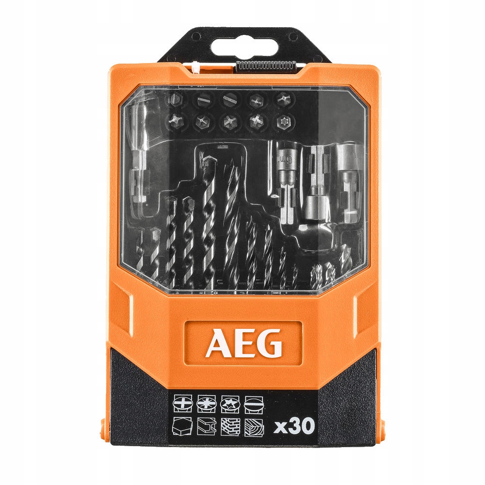 Ładowarka i 2xAku 18V 4Ah Hikoki UC18YFSL + Aku 2,0Ah + Zestaw bitów AEG Liczba elementów w zestawie 3