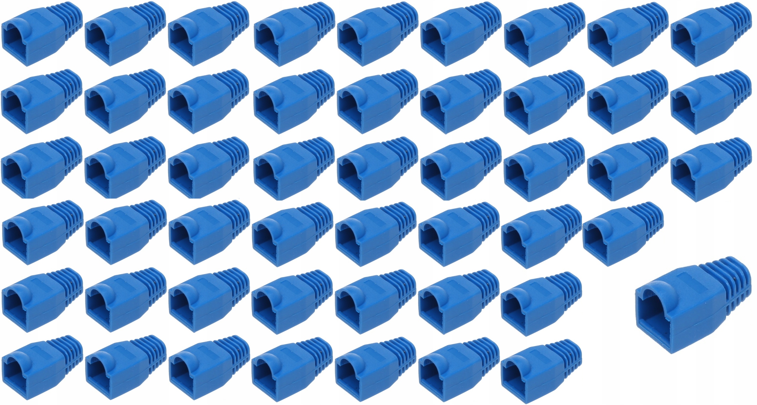 

Osłonka gumowa do wtyku RJ45 50 sztuk niebieskie