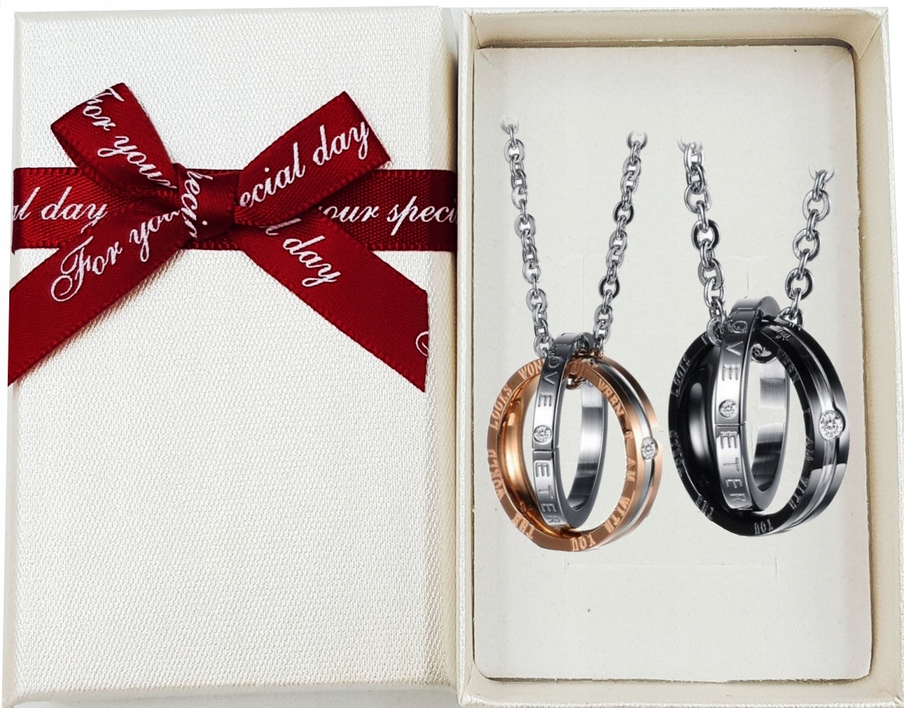 Zawieszki Wisiorki Obrączki ZAKOCHANYCH Walentynki Marka Inna marka