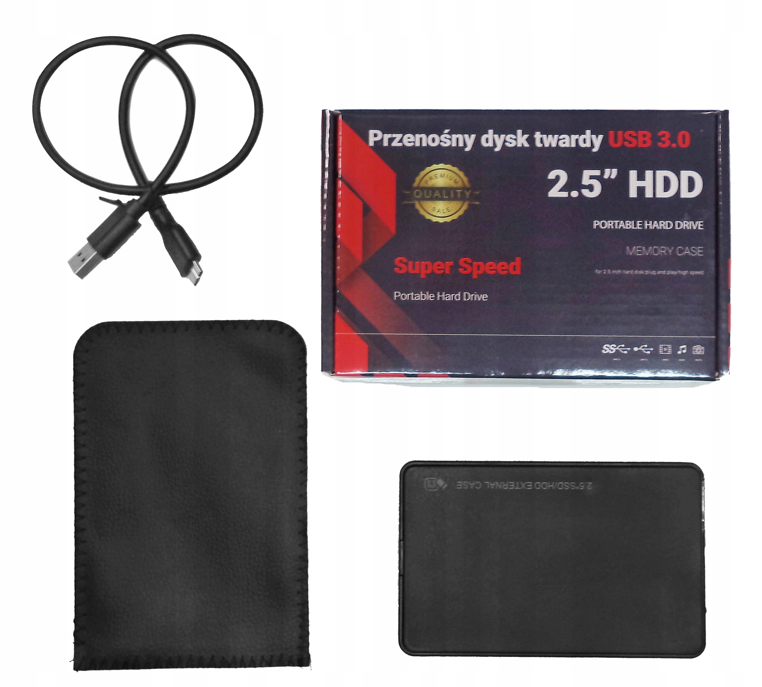 

Zewnętrzny Dysk Twardy Wd 2.5'' 1TB Usb 3.0