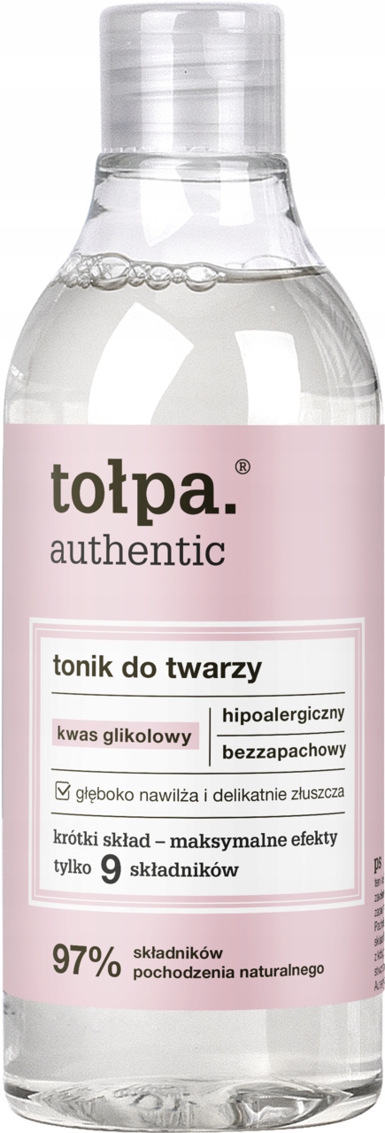 Tołpa Authentic Hydratační A Hypoalergenní Exfoliační Pleťové Tonikum