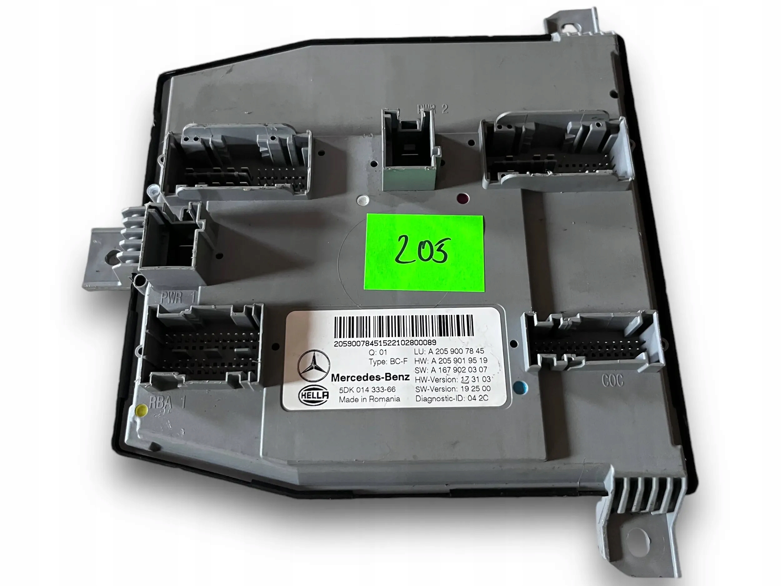 MERCEDES C KLASA W205 module SAM 2059007845 @M