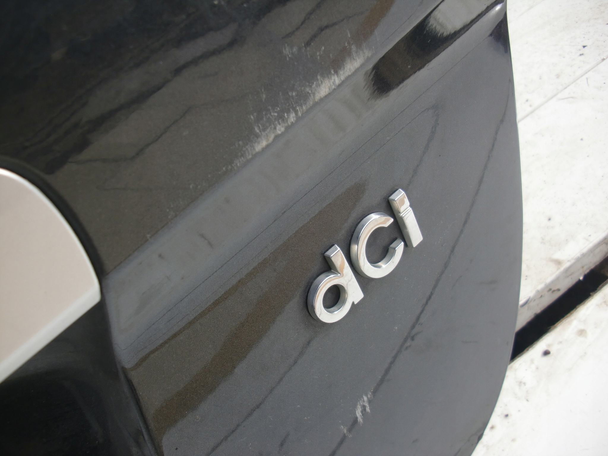RENAULT GRAND SCENIC III boot door rear grey complete