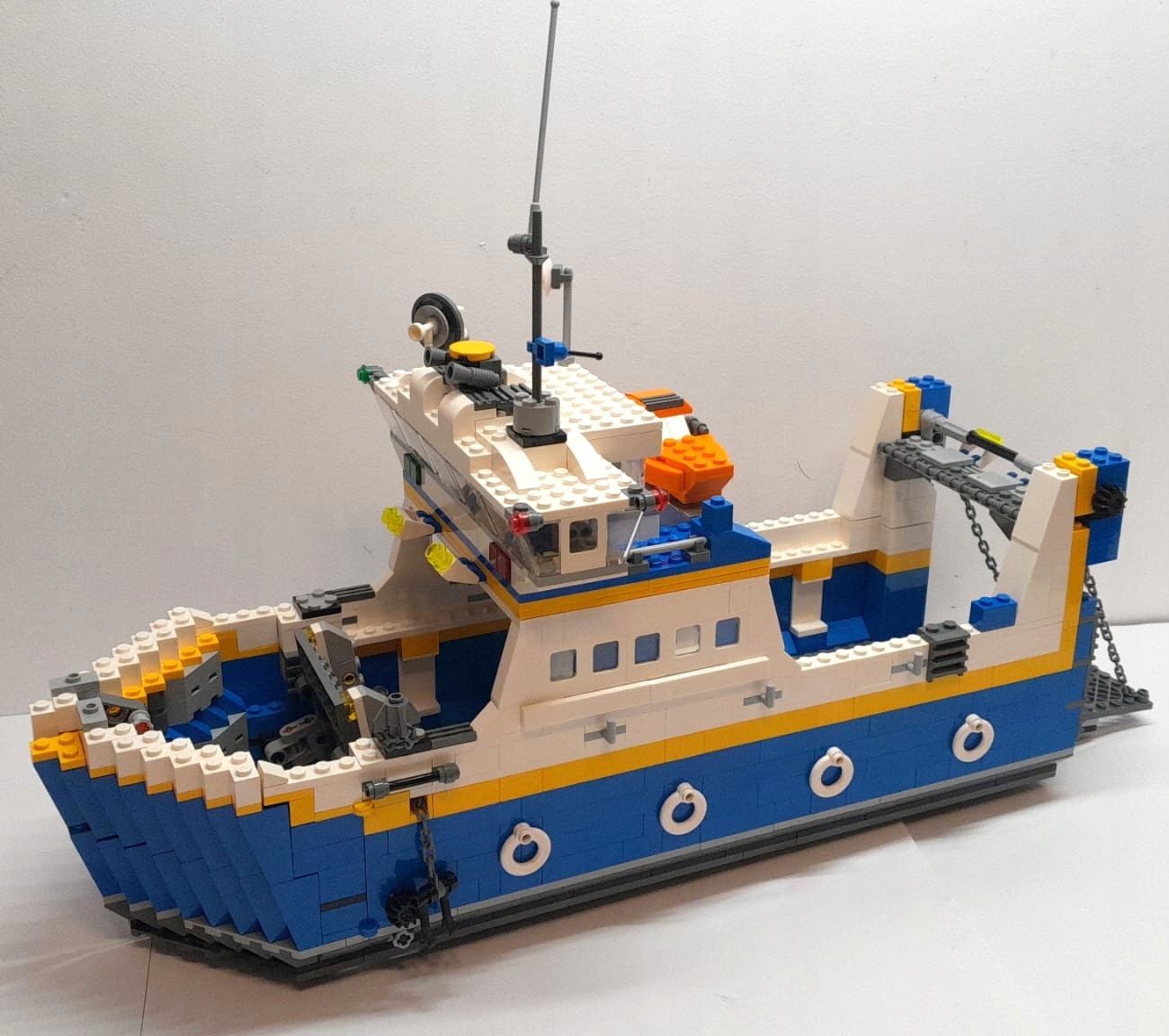 LEGO klocki Creator 4997 Prom Transportowy Ferry Creator 3 w 1 super STAN