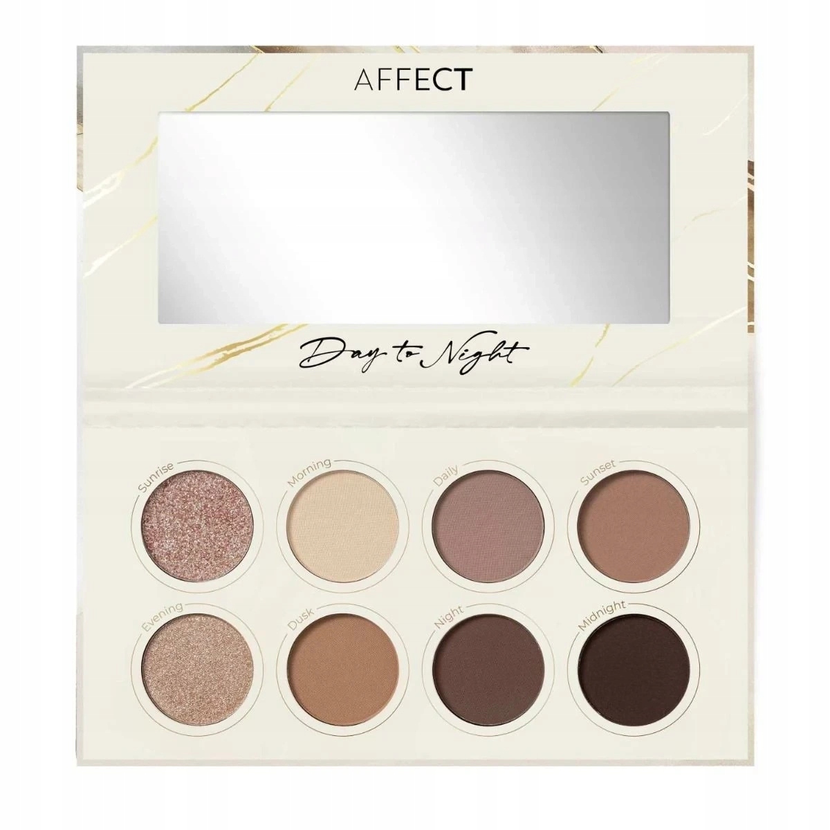 Paleta prasowanych cieni Day to Night