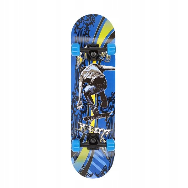 Deskorolka 78x20cm Skate King Nils Extreme CR3108SA Skateboard Drewniana
