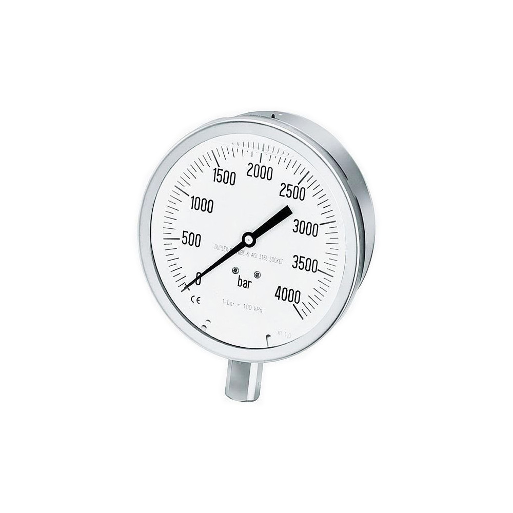 Glycerínový Manometer 4000 Bar 4000BAR Common Rail Diesel meranie