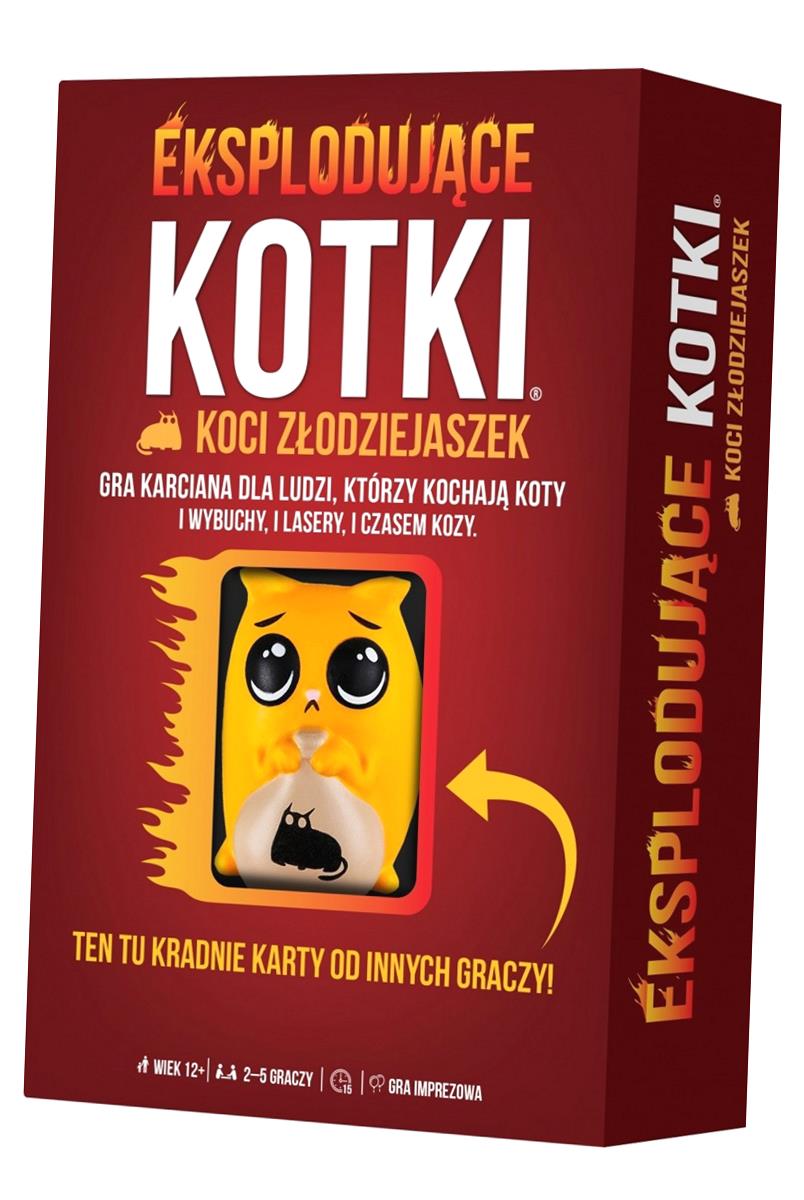 Gra Eksplodujące Kotki Koci Złodziejaszek