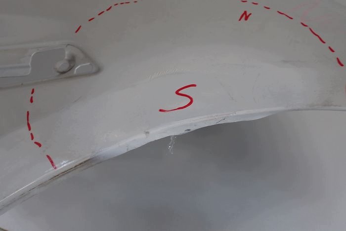 BMW G30 G31 5 17- fender right front front
