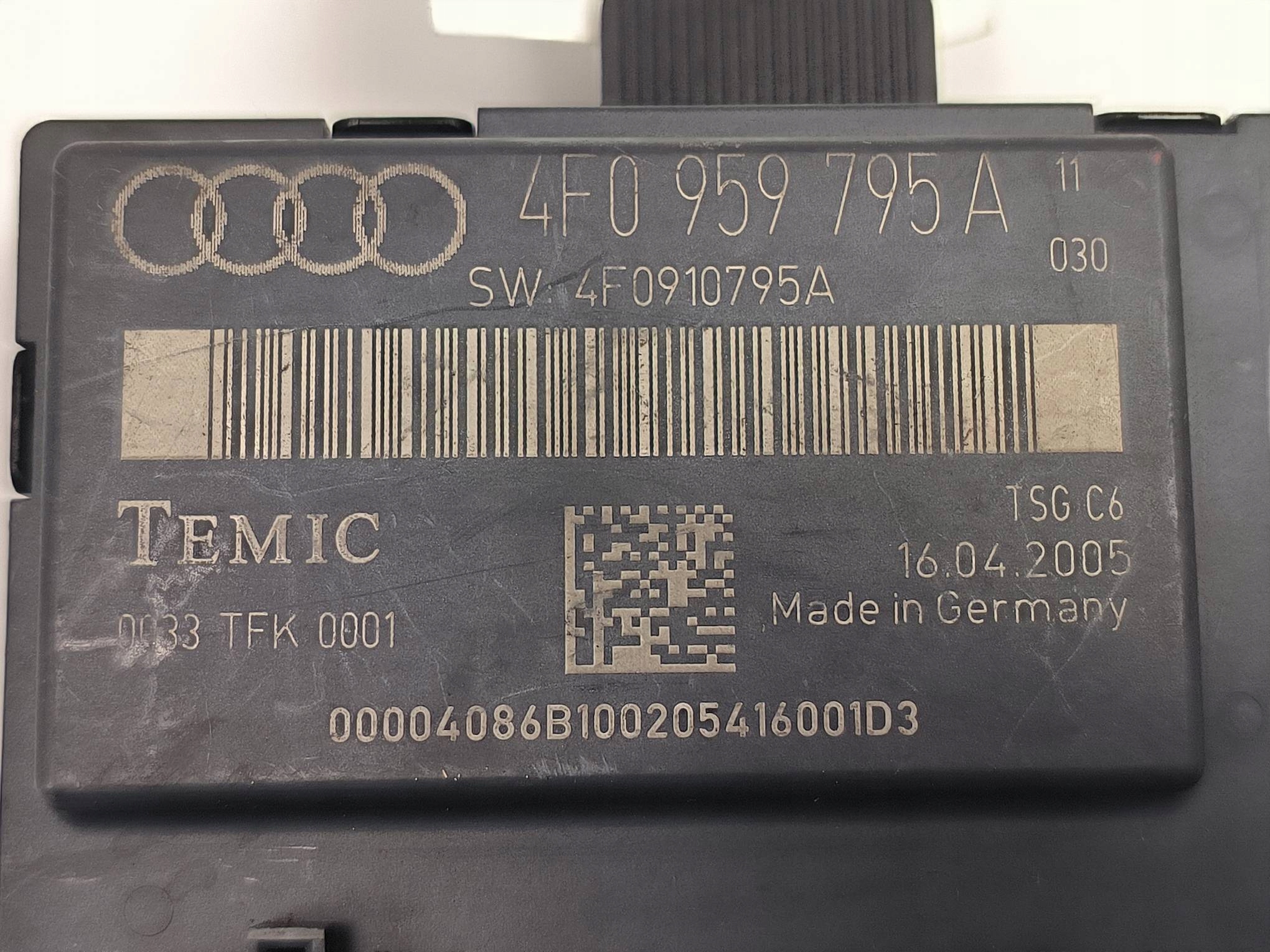 module door 4F0959795A AUDI A6 C6