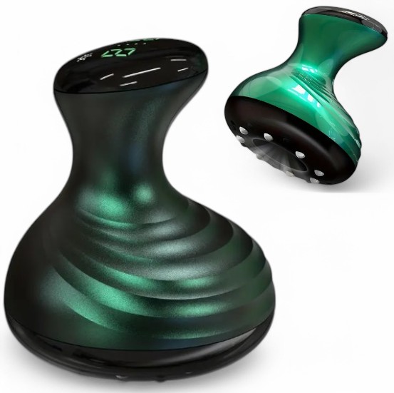 Elektryczna bańka chińska masażer antycellulitowy do masażu rozgrzewa Ziel