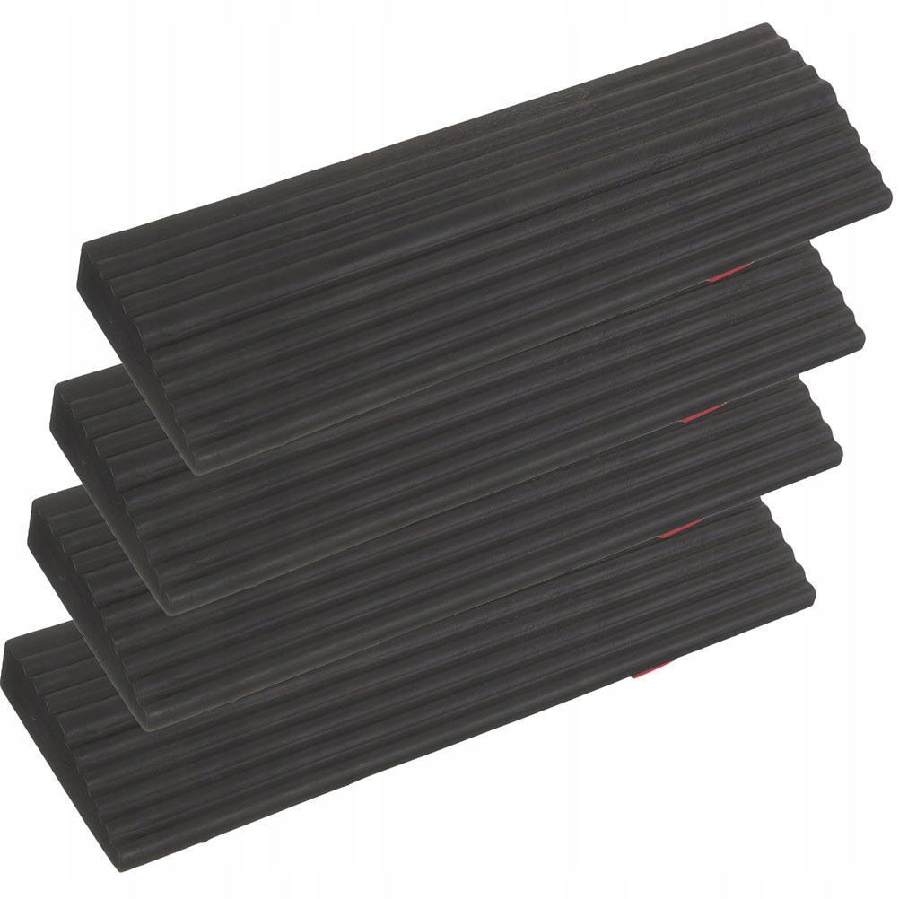 4SZT ANTYPOŚLIZGOWA GUMOWA PODKŁADKA RAMPY WJAZDOWEJ DO ROBOTA ZAMIATAJĄCEGO I CODZIENNEGO UŻYTKU