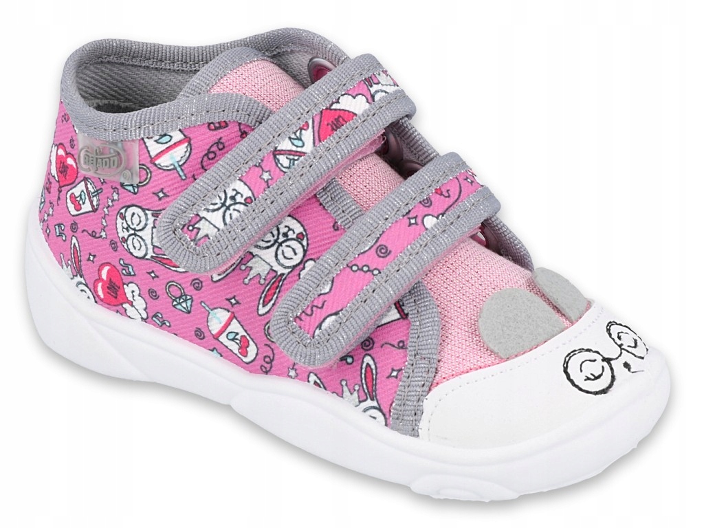 

Befado Tenisówki Trampki Na Rzepy Królik 25