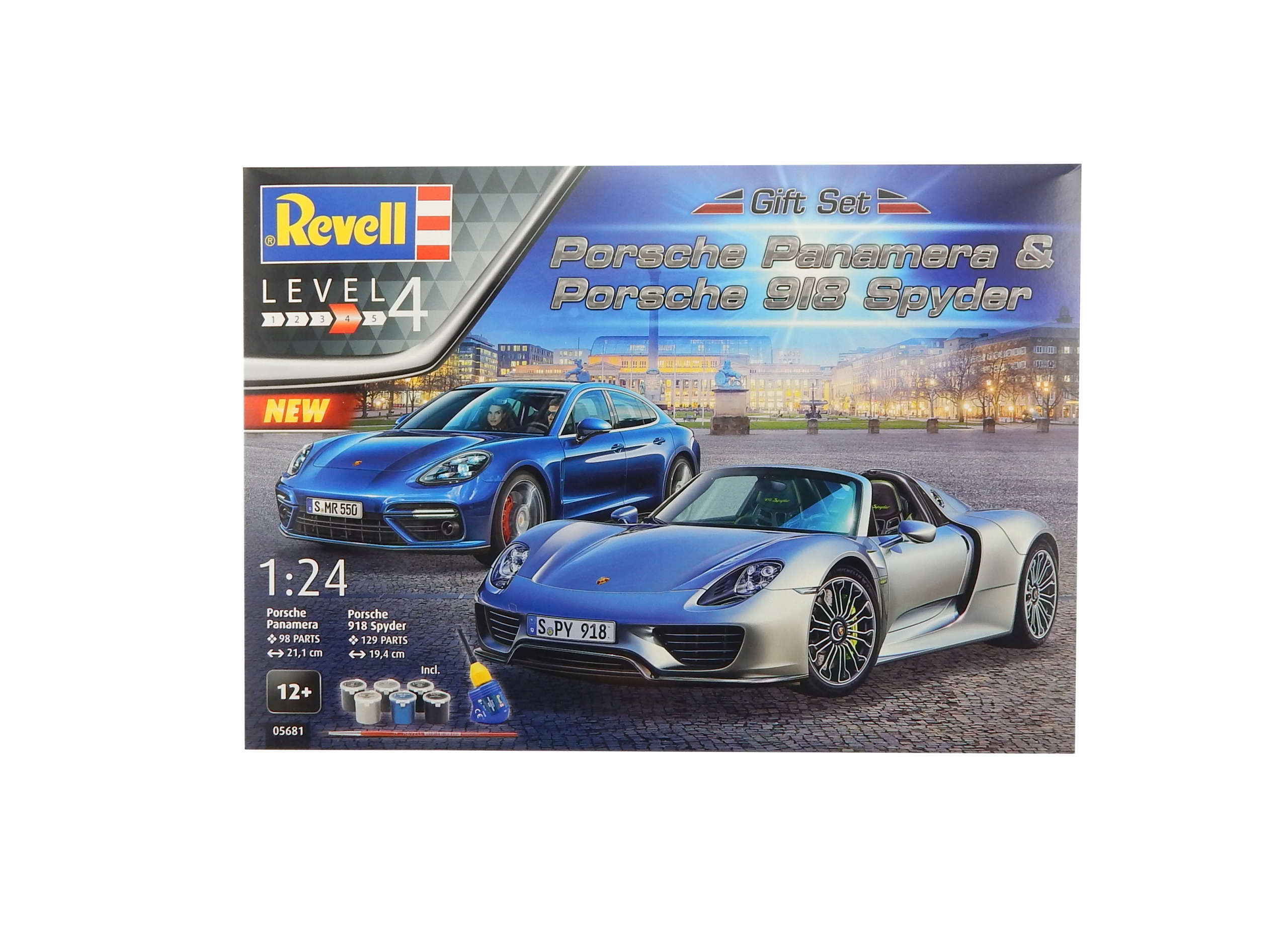A9183 Zestaw 2 modele do sklejania Porsche