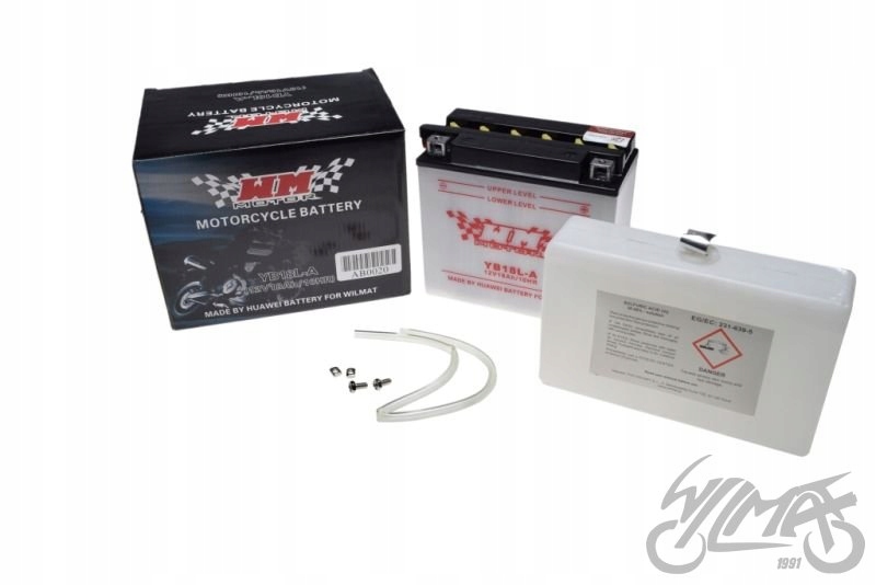 AKUMULATOR YB18L-A WM MOTOR 12 VOLT