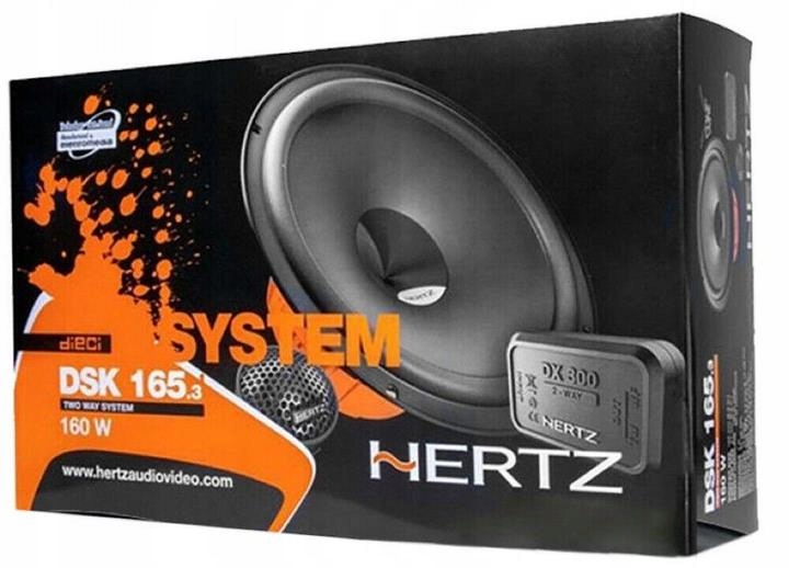 Hertz Dsk 165.3 16,5cm Systemowe Głośniki Basowe Tweetery 160WATT