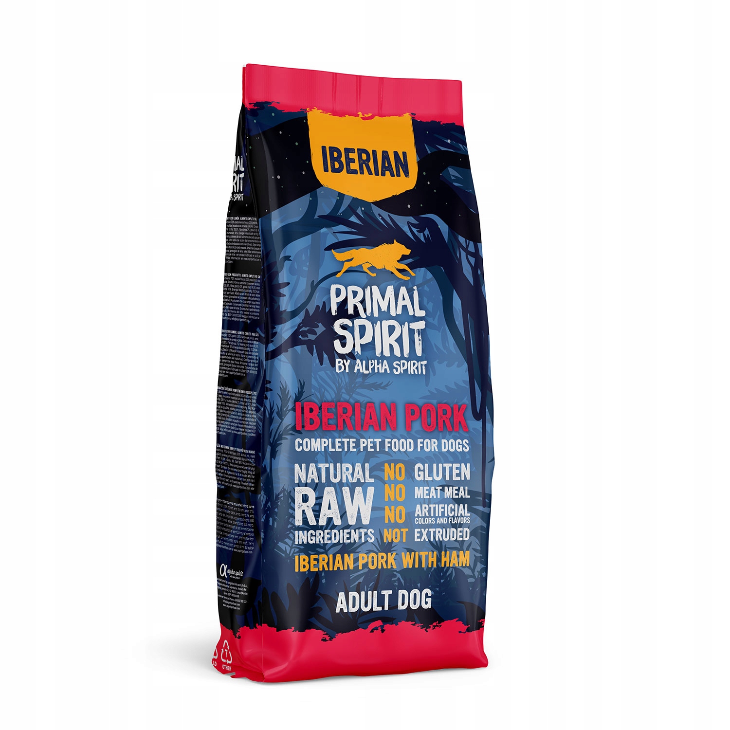 Karma sucho miękka Primal Spirit Iberian Pork 70% Mięsa Bez Kurczaka 12kg