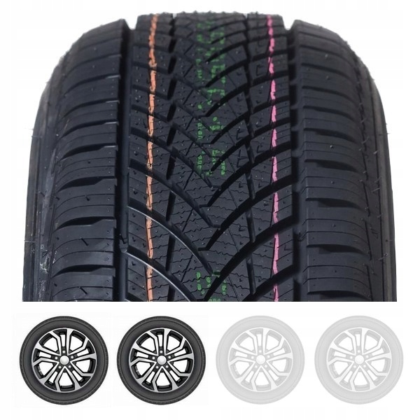 2x всесезонные шины 175 / 70R14 Rotalla Setula 4S