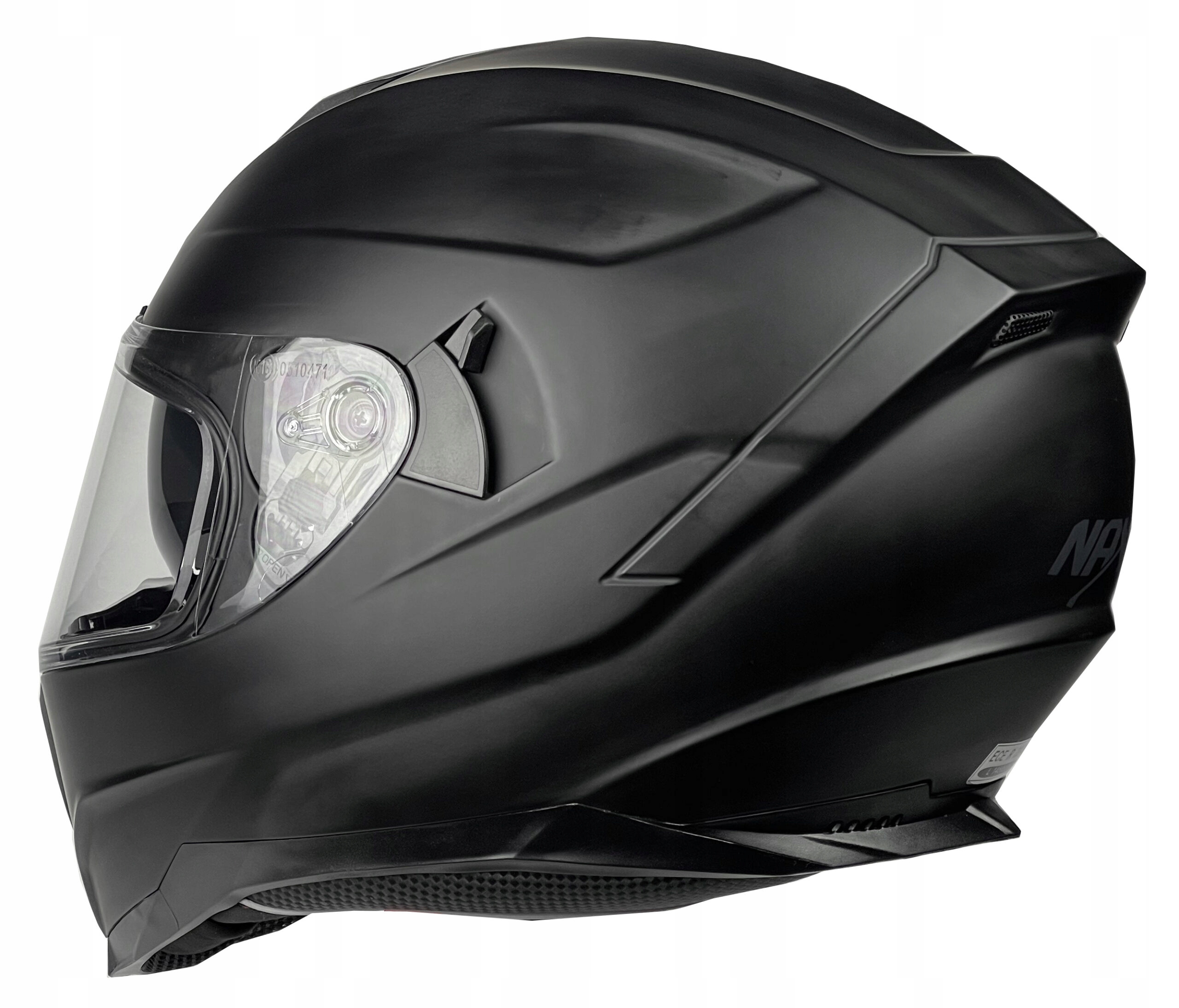 KASK MOTOCYKLOWY NAXA F28/B CZARNY MAT+BLENDA ROZM.XXL Rozmiar XL