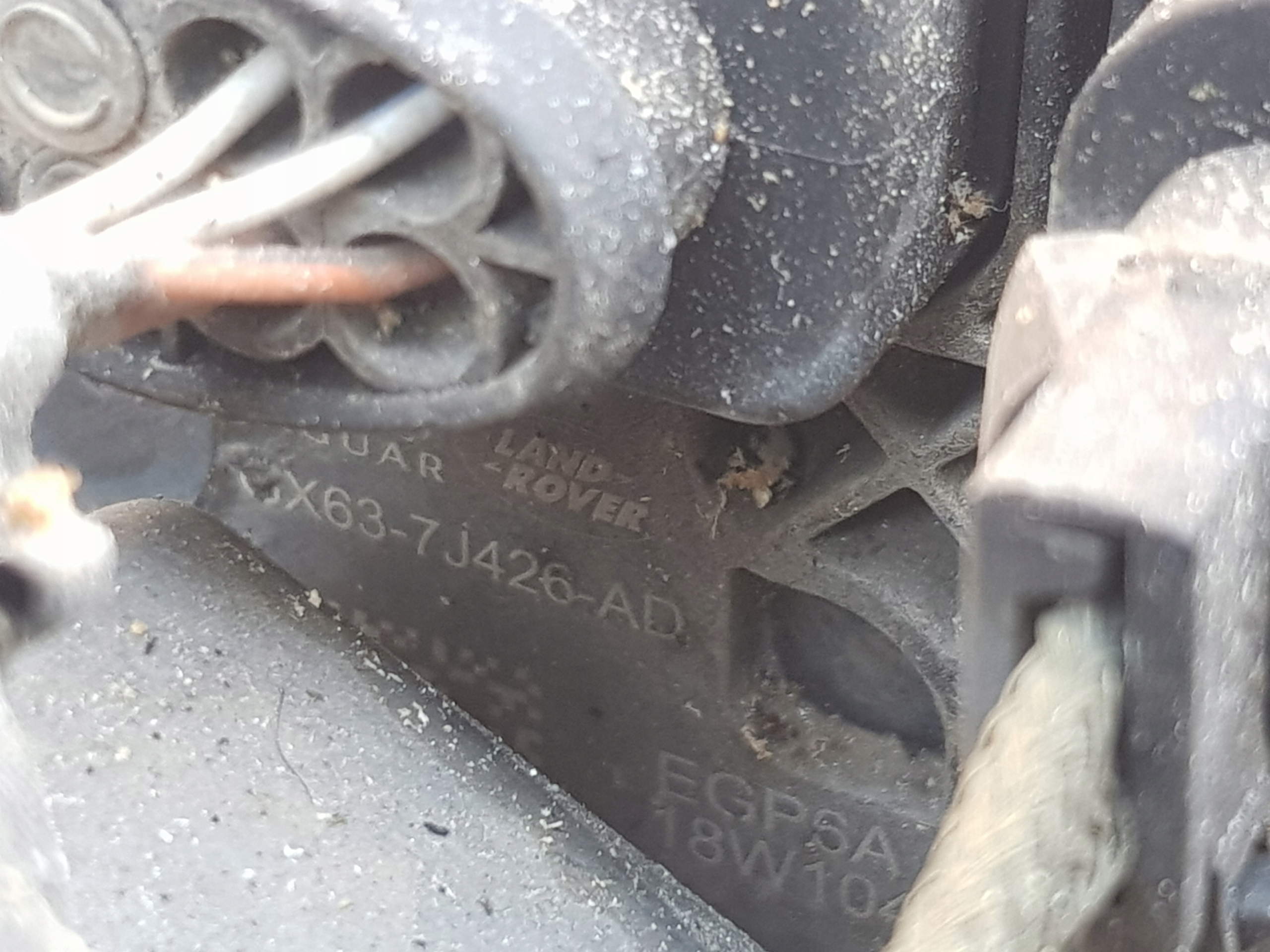 LAND ROVER RANGE ROVER 2.0D REDUKTOR J8A2-7K780-AB GX63-7J426-AD