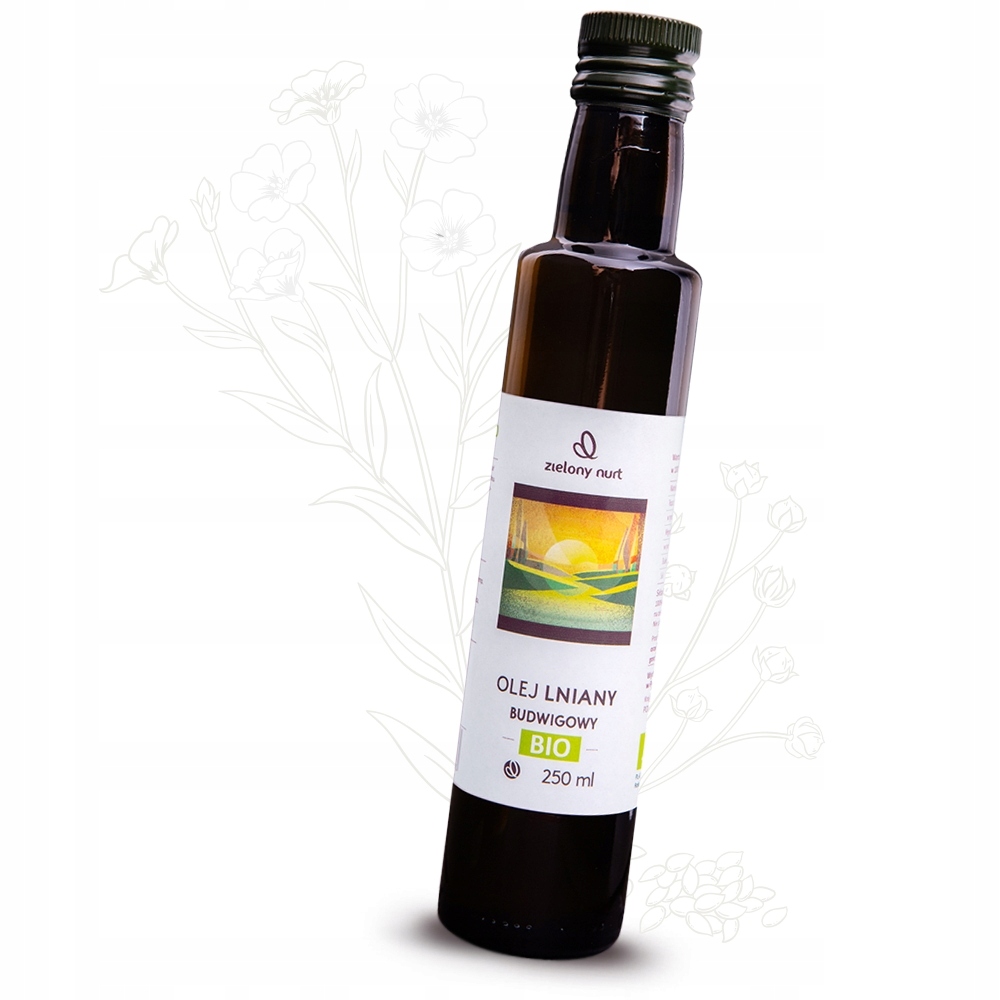 

Olej Lniany Budwig Ekologiczny Zimnotłoczony 250ml