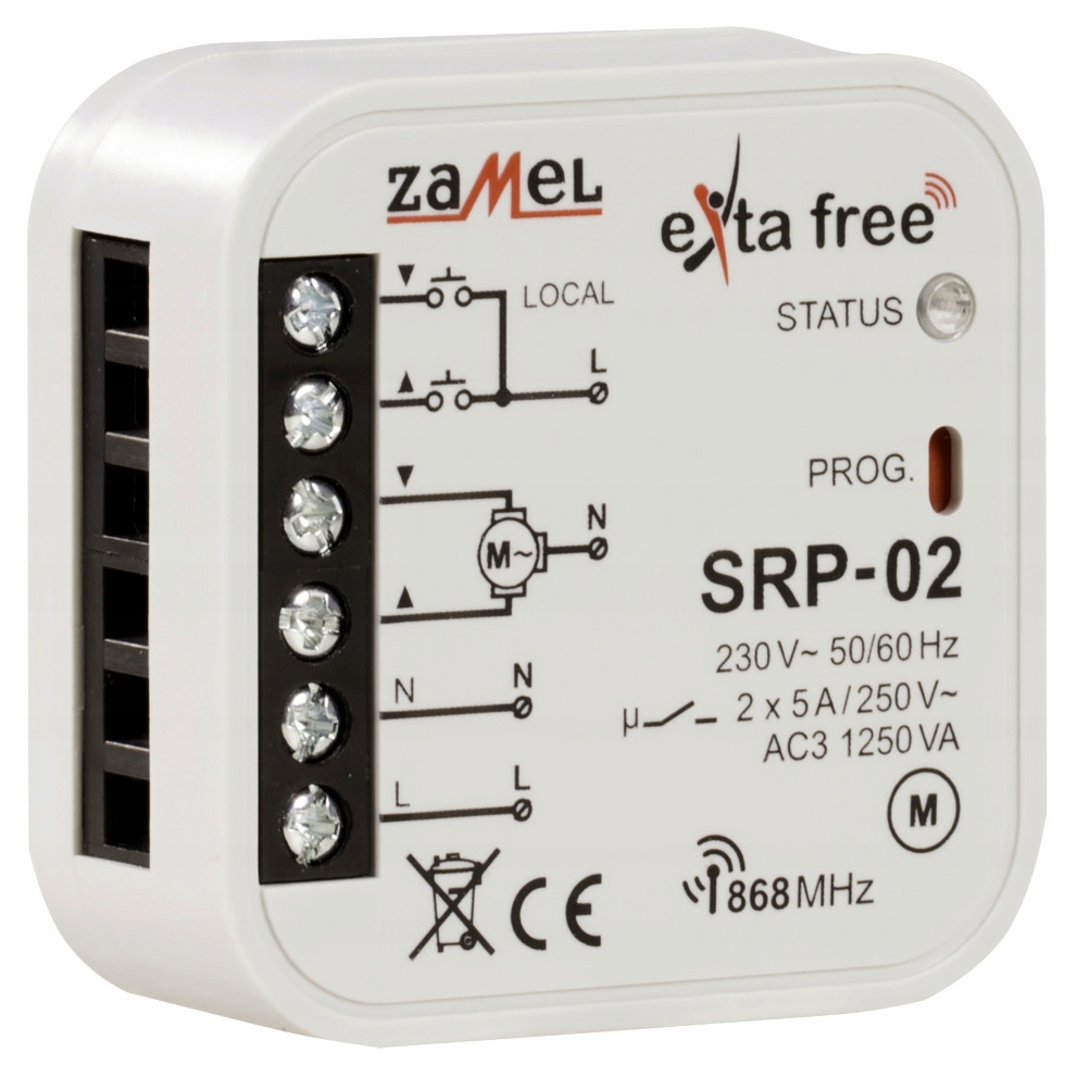 

Sterownik rolet bezprzewodowy Zamel SRP-02