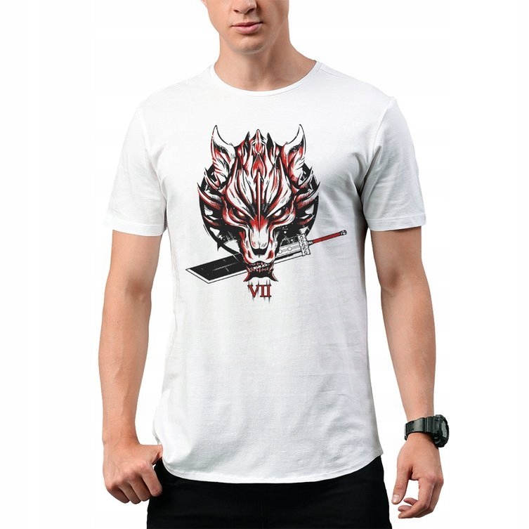 

Koszulka T-Shirt Ff VII Wolf M