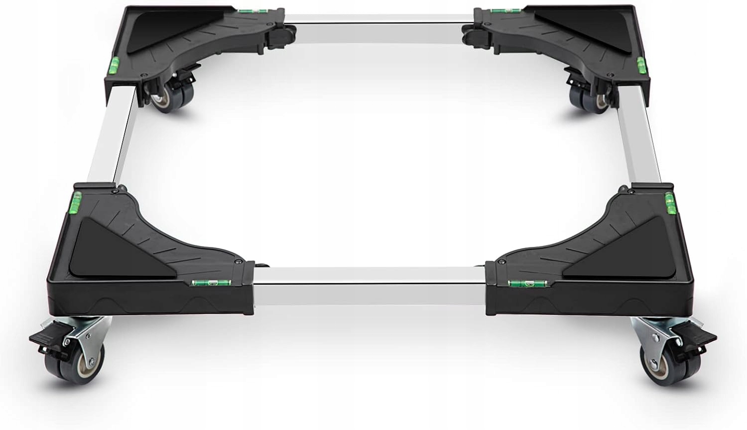 Regulowana podkładka stojak wózek pod pralkę z 4 kółkami z blokadą 200kg