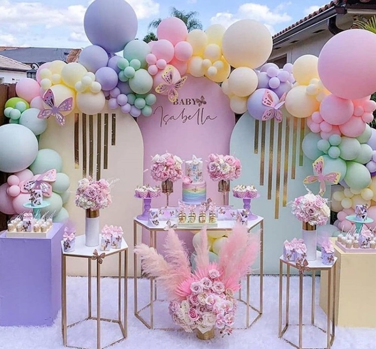 Zestaw Balonów Roczek Girlanda Balonowa 104 szt Liczba sztuk 104 szt.