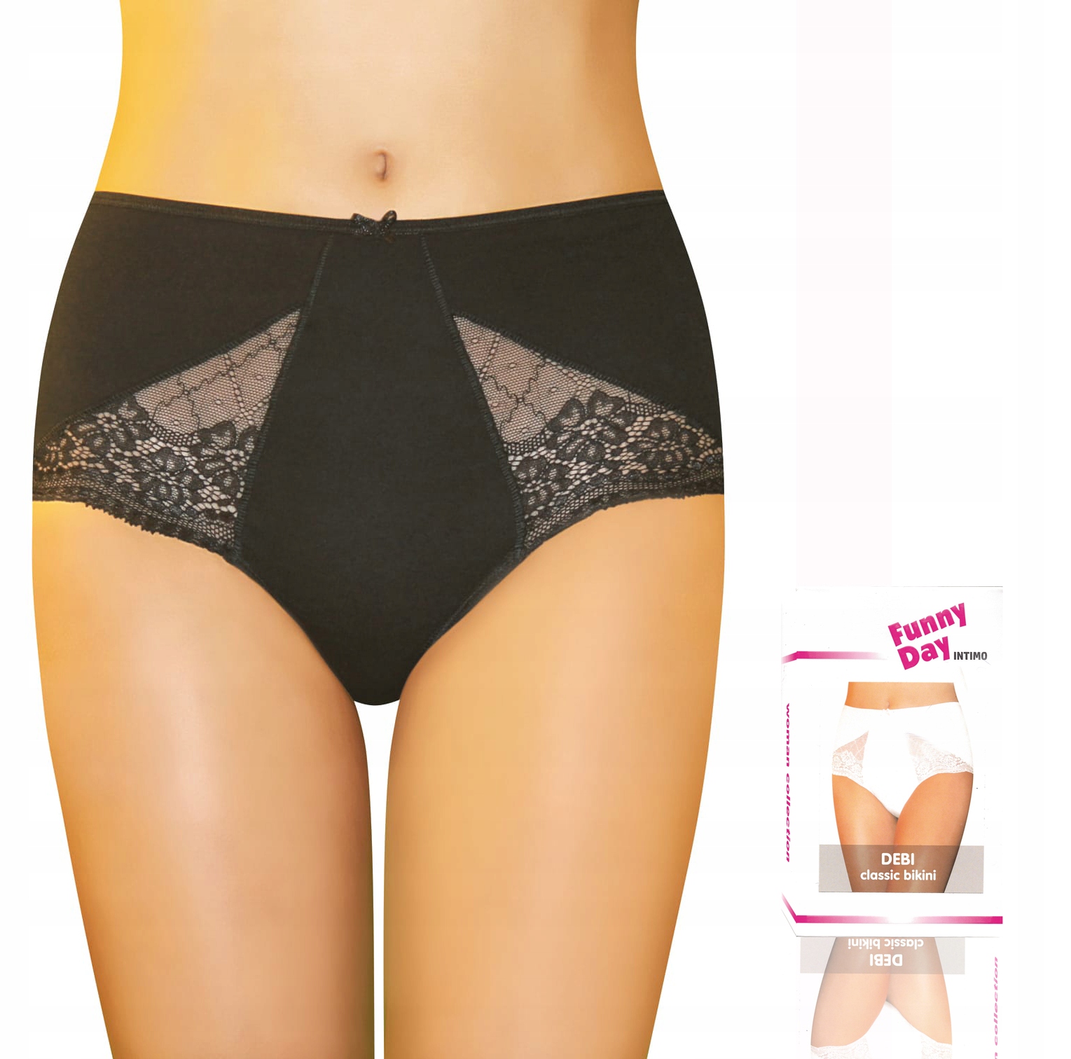 

debi Funny Day classic bikini Czarne L