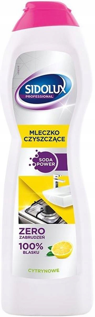 

Sidolux Professional Mleczko Czyszczące Lemon