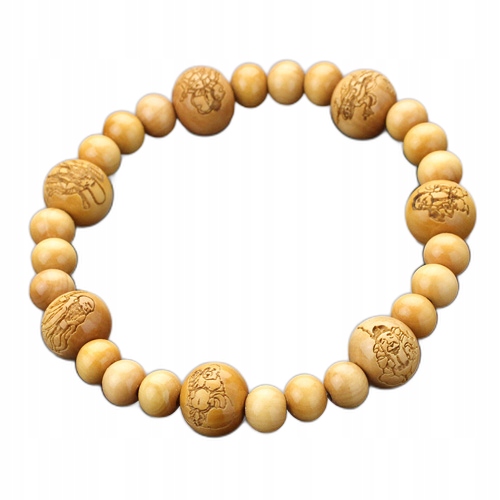 Japonské Ojuzu Shichifukujin Originál Sogi Ebisu Hotei Jinja Dřevo Tsuge