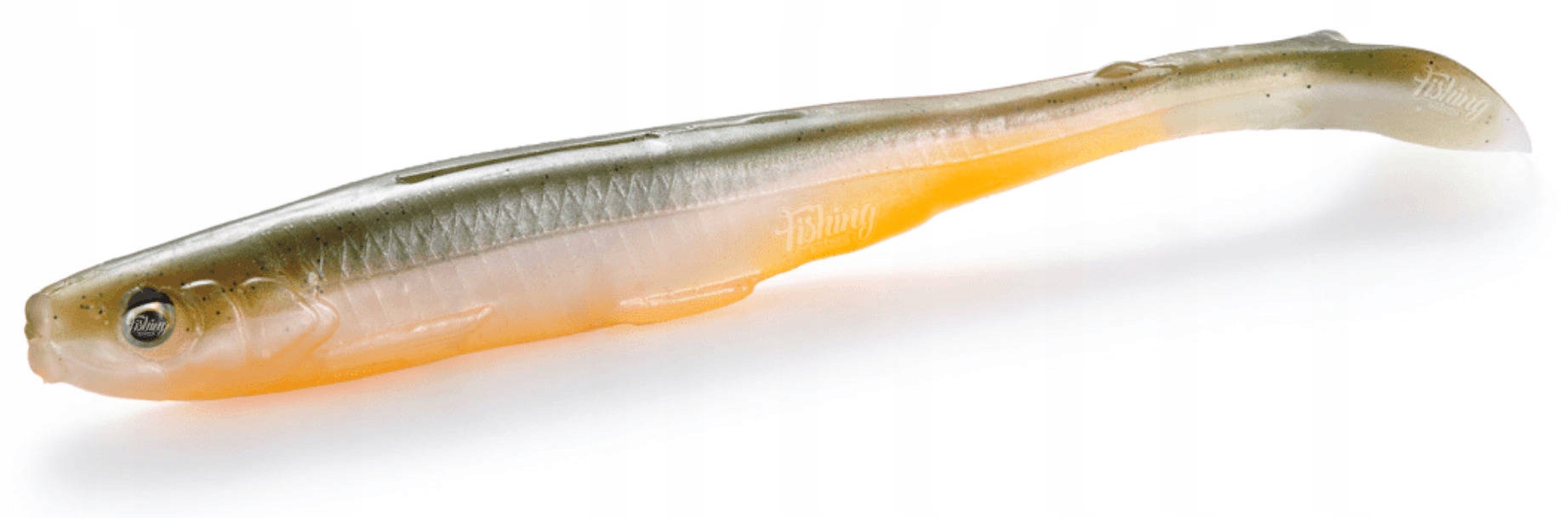 

Guma Savage Gear Slender Scoop Shad 11cm Olive Pea