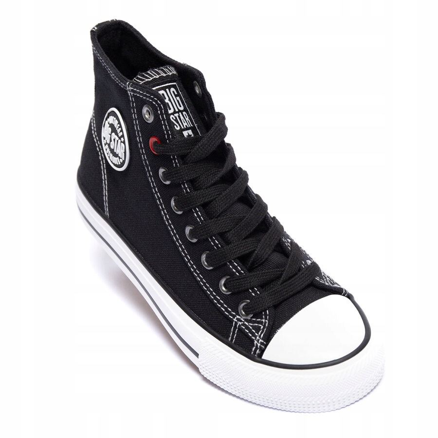 Big Star Trampki Męskie Wysokie Czarne JJ174603 906 41