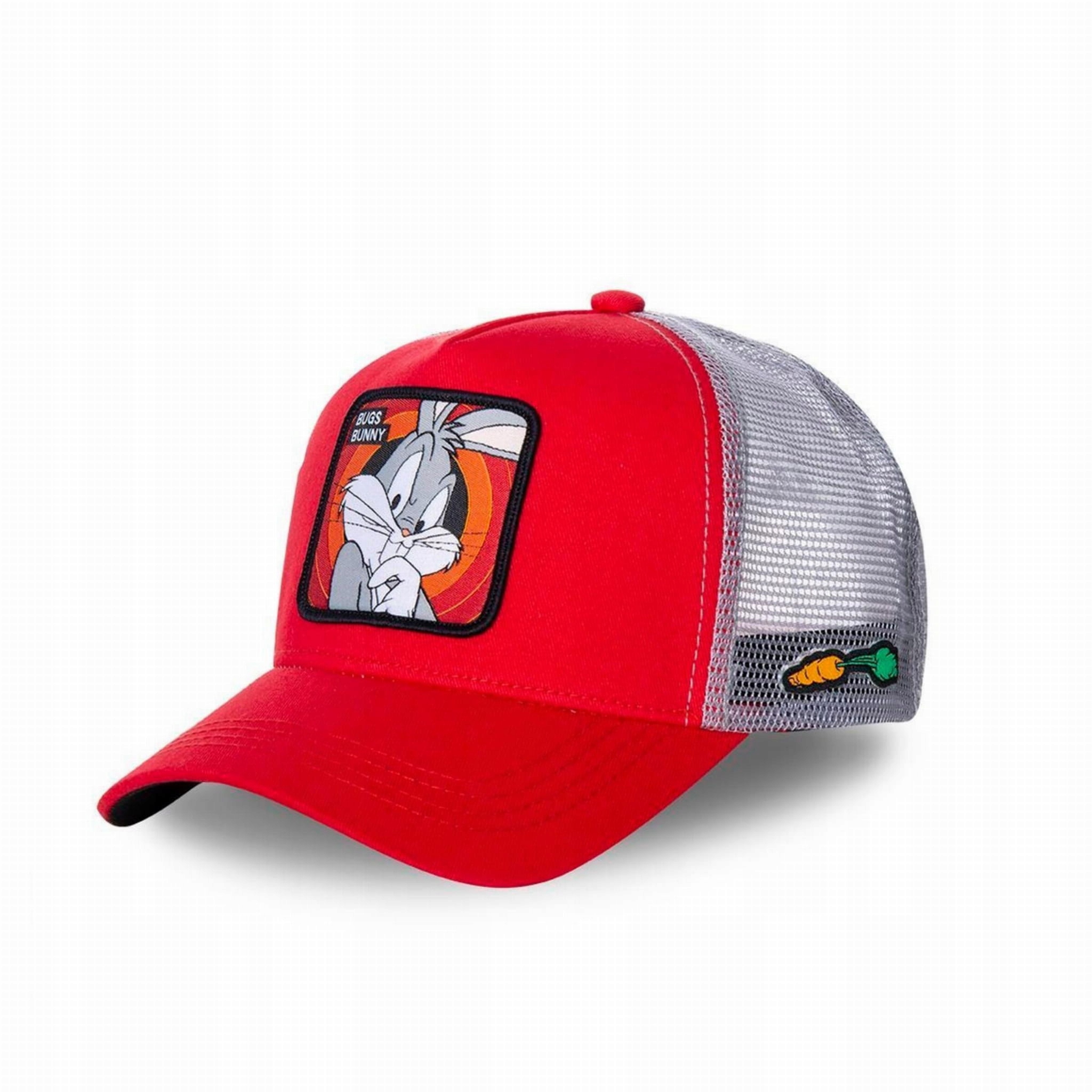 Kšiltovka Capslab Looney Tunes Bugs Red CL/LOO/1/BUG1