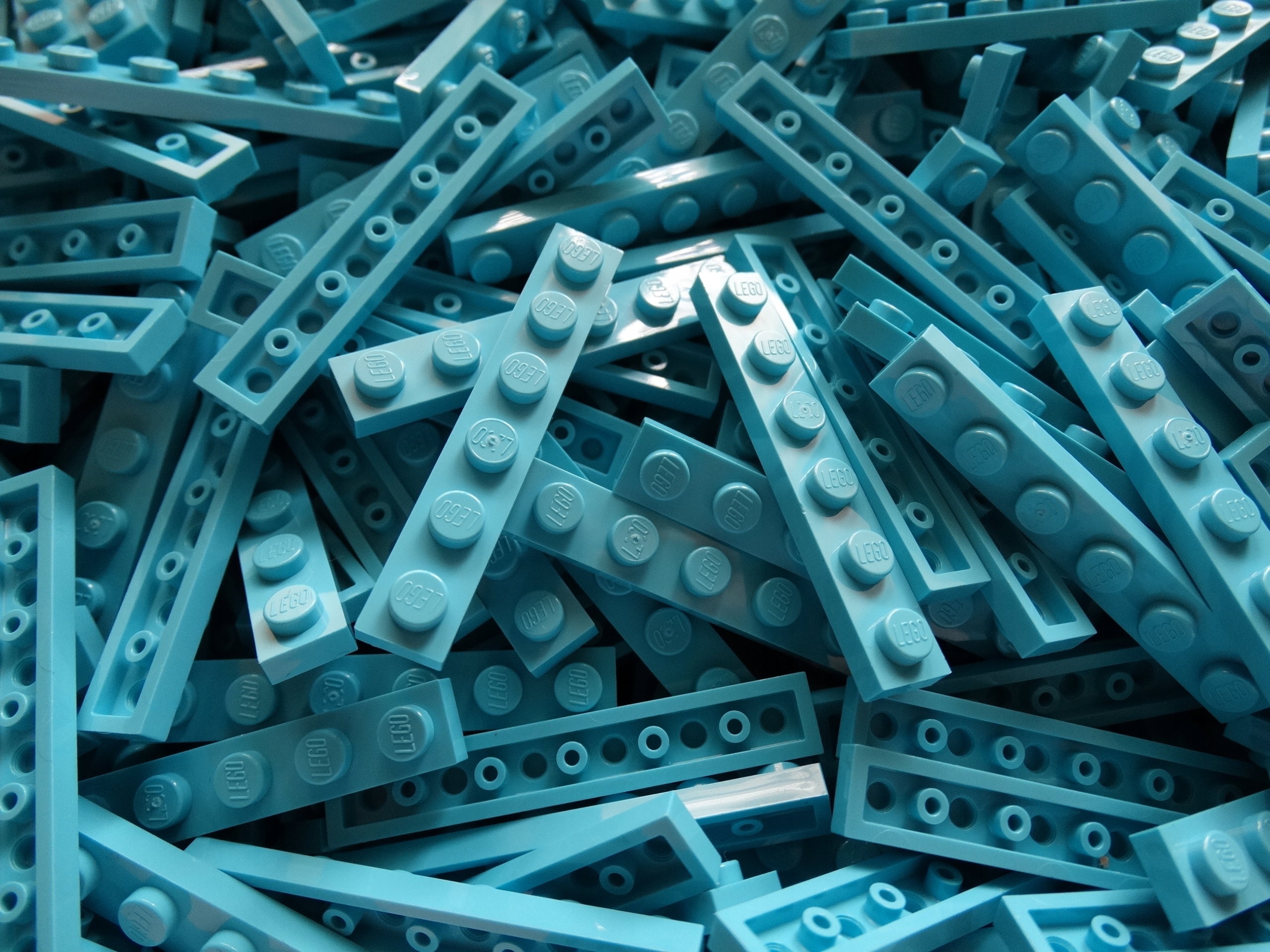

Lego 3666 plate płytka 1x6 Medium Azure 10szt Nowe