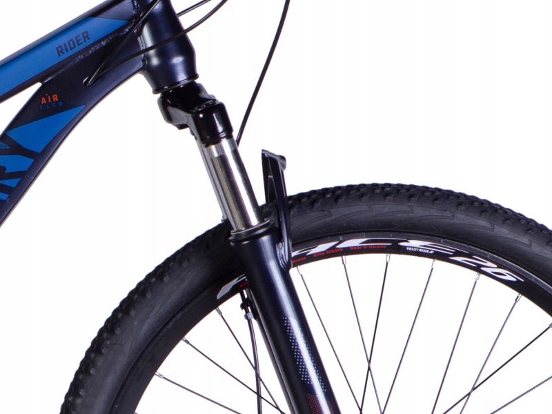 ROWER GÓRSKI MTB KOŁO 26 RAMA 16" RIDER LEKKI AMORTYZACJA PRZÓD I 150-165cm Rozmiar ramy 16 cali