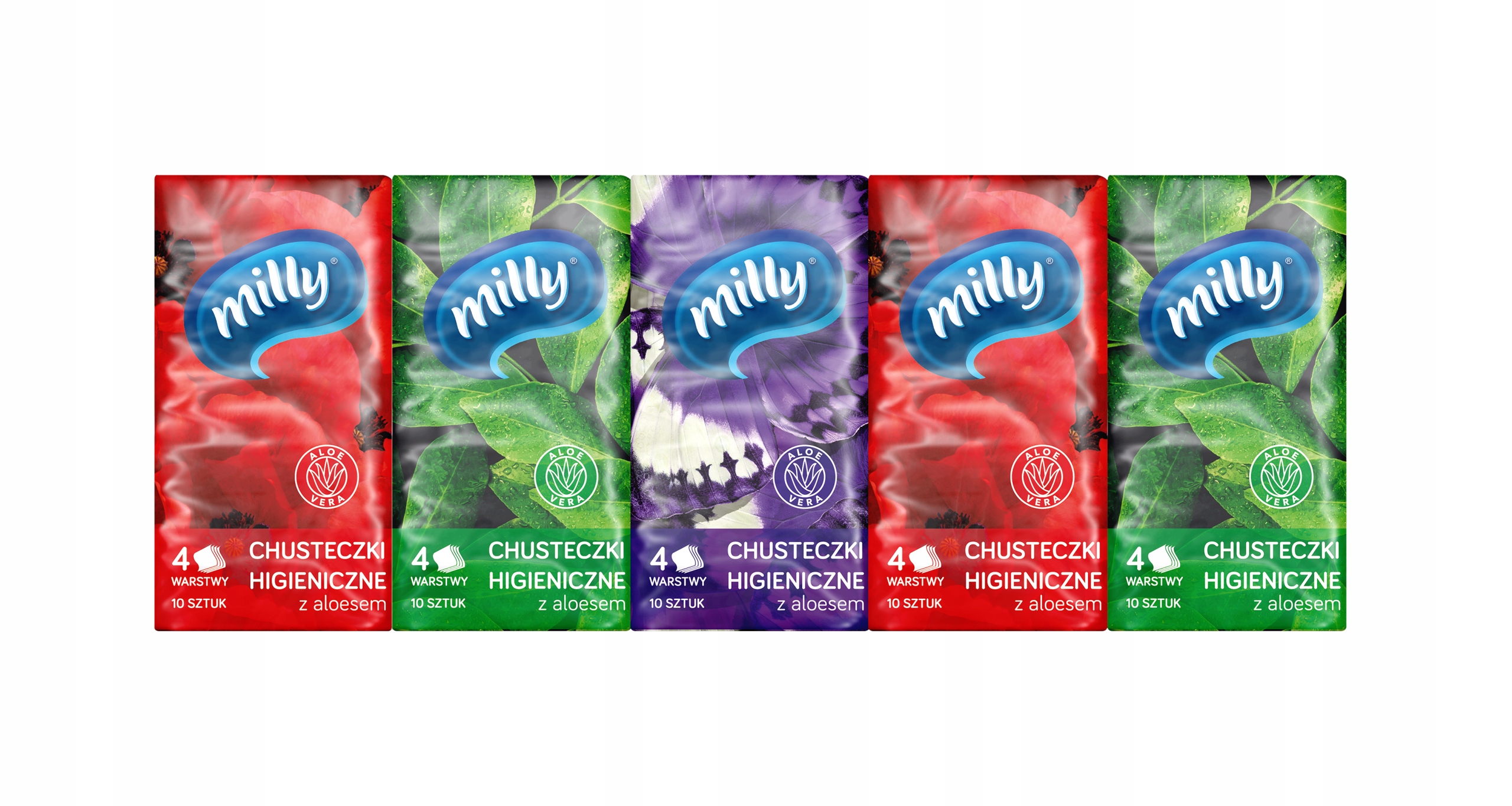 

Milly Chusteczki Higieniczne Aloesowe 100 szt.