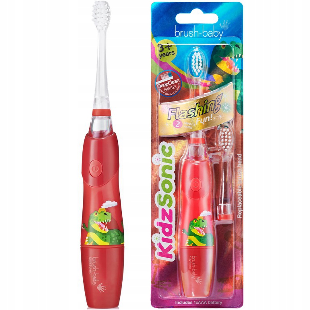 

Szczoteczka BrushBaby Soniczna dla Dziecka 3 lata+