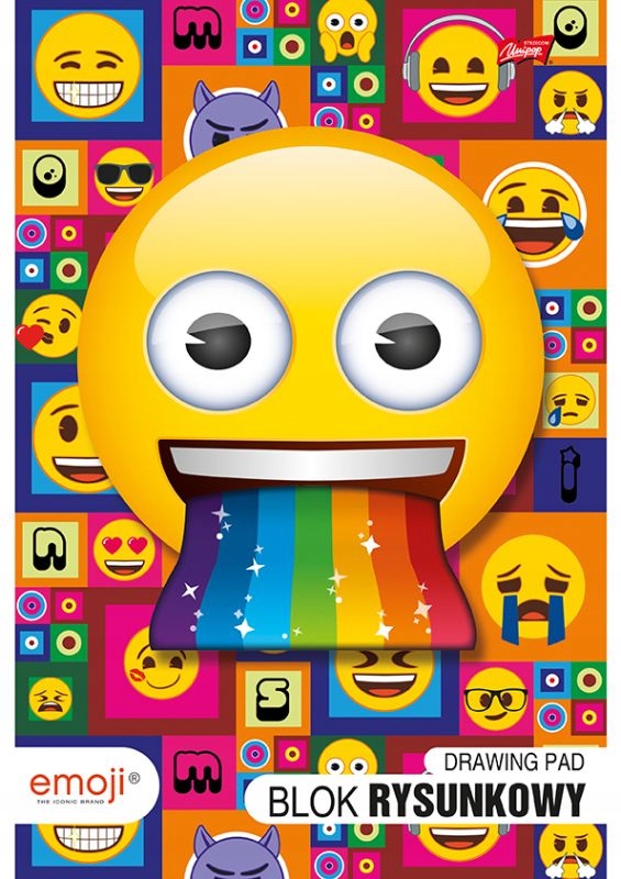 Blok rysunkowy A4 20 KARTEK Emoji EAN (GTIN) 5903235242519